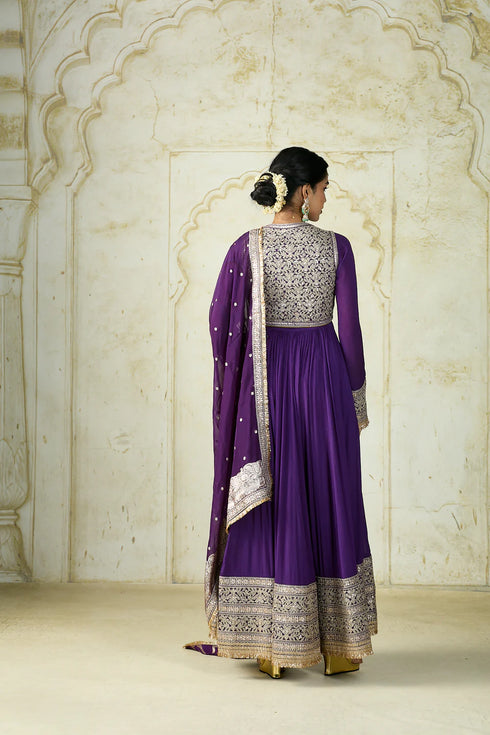 Afsa Anarkali Set